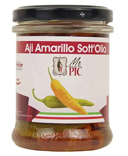 Mr PIC Aji Amarillo Sott'Olio salsa 170 g media piccantezza