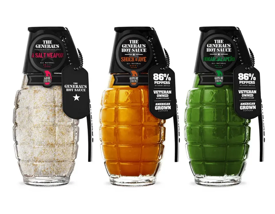 The General's A Salt Squad tris sale e salse habanero jalapeno