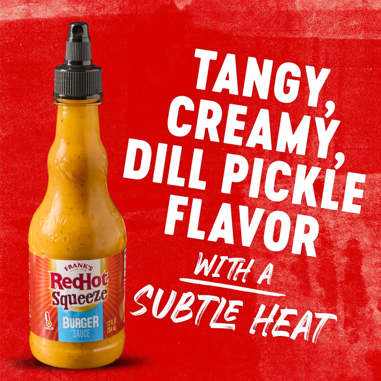 Frank's RedHot Burger salsa squeeze 355 ml piccante