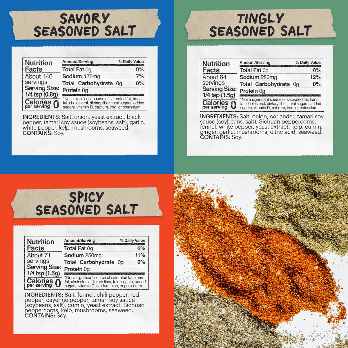 Momofuku Seasoned Salts 3 Pack sale misto barbecue