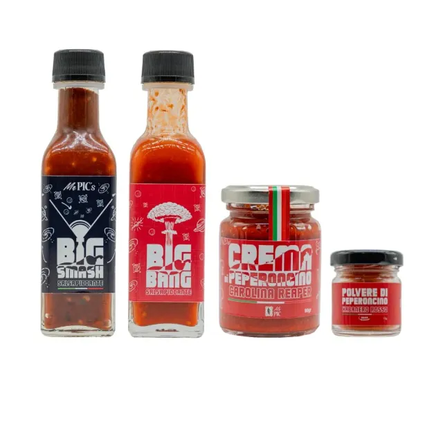 Mr PIC Atomic Bomb Kit carolina reaper piccantissimo 4 pezzi