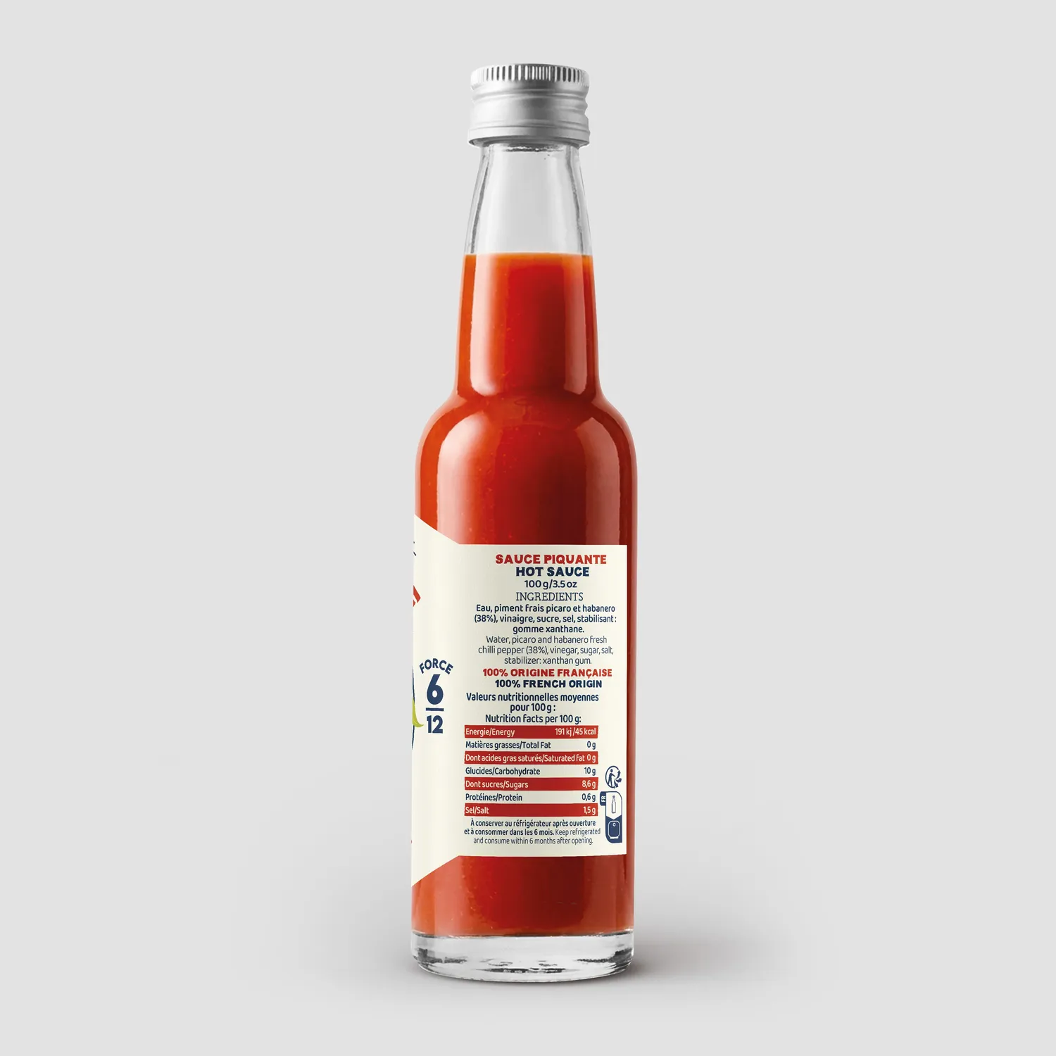 Maison Martin Piment Français salsa piccante classica forza 6