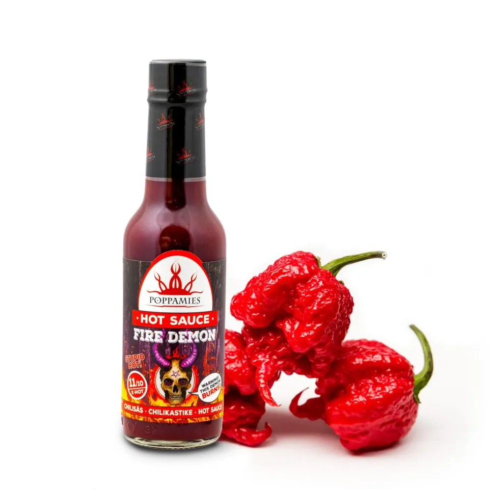 Poppamies Fire Demon salsa peperoncino 150ml Reaper