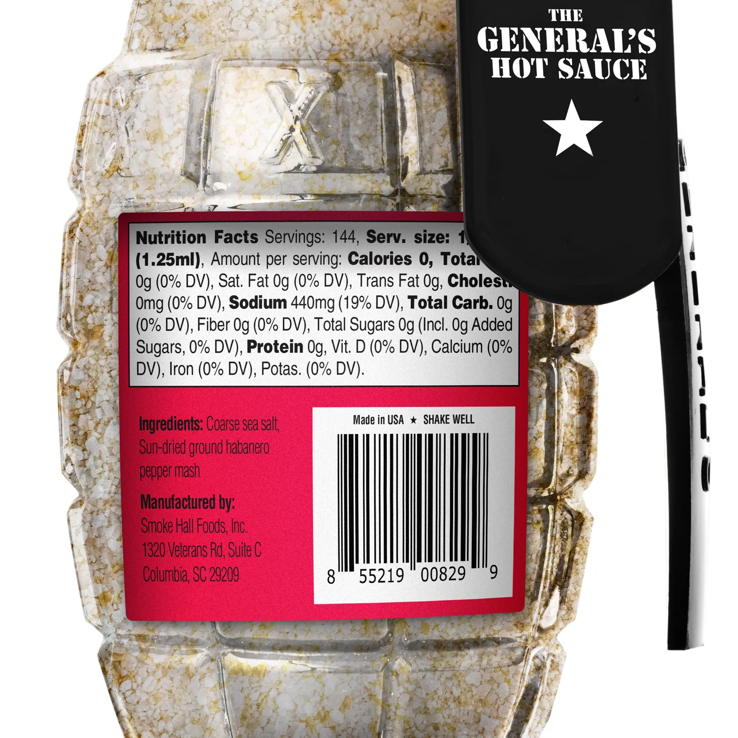 The General's Hot Sauce A Salt Weapon sale piccante habanero medio