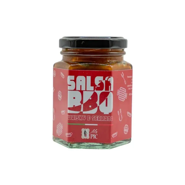Mr PIC Whisky & Serrano Salsa BBQ 110 ml delicata