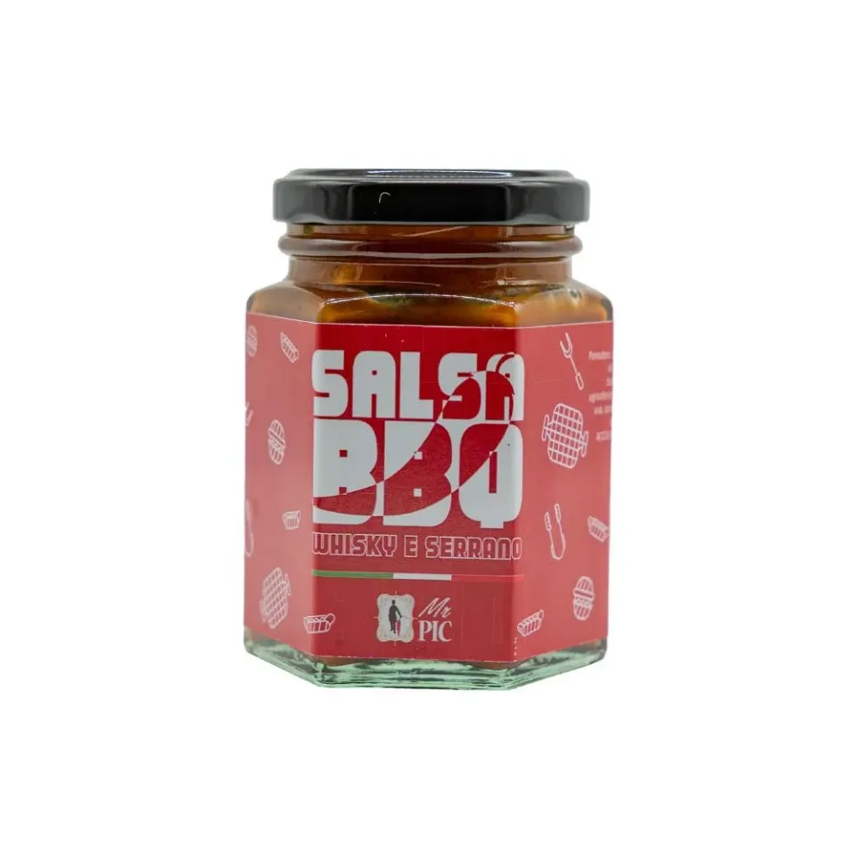 Mr PIC Whisky & Serrano Salsa BBQ 110 ml delicata
