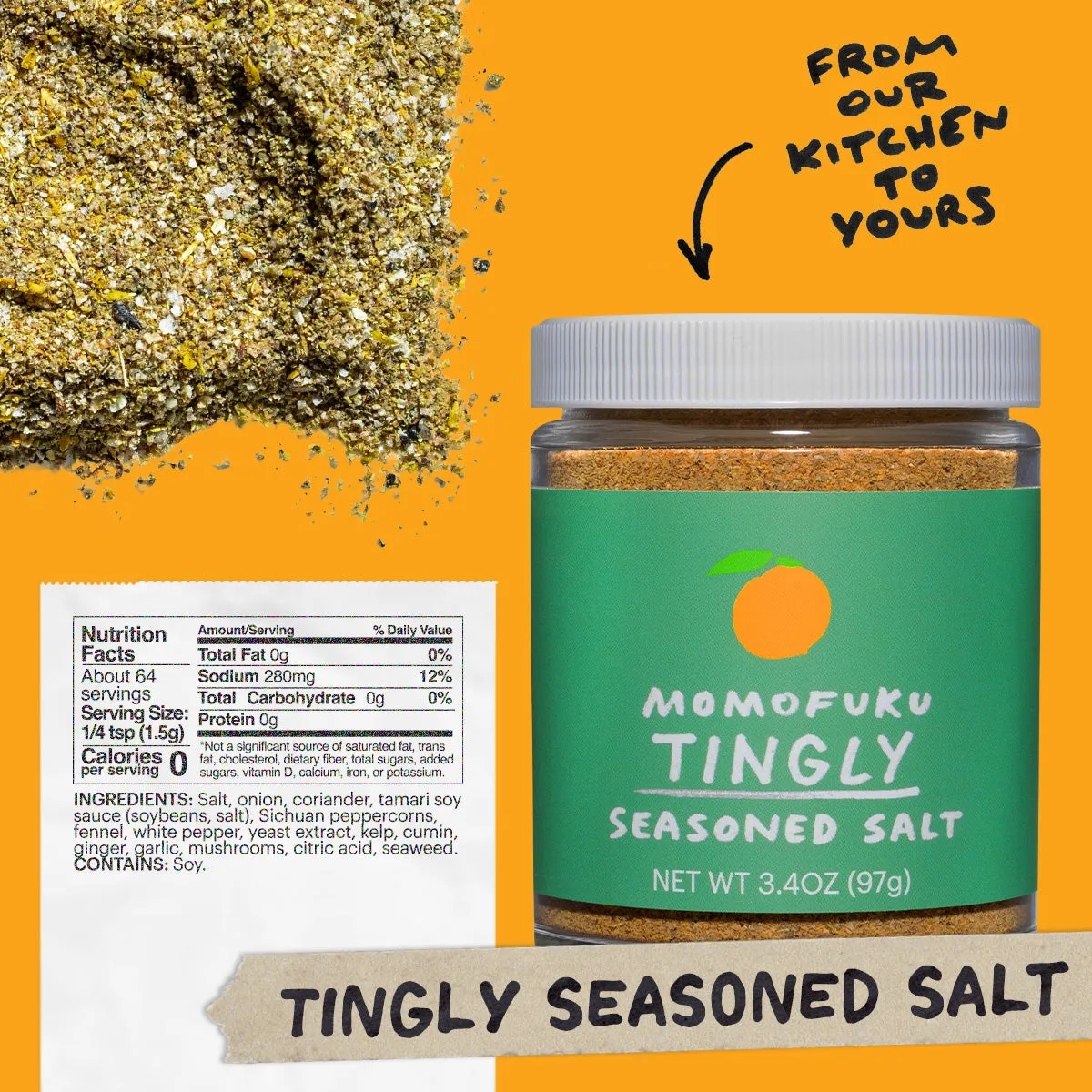 Momofuku Spicy & Tingly Duo sali piccanti agrumati