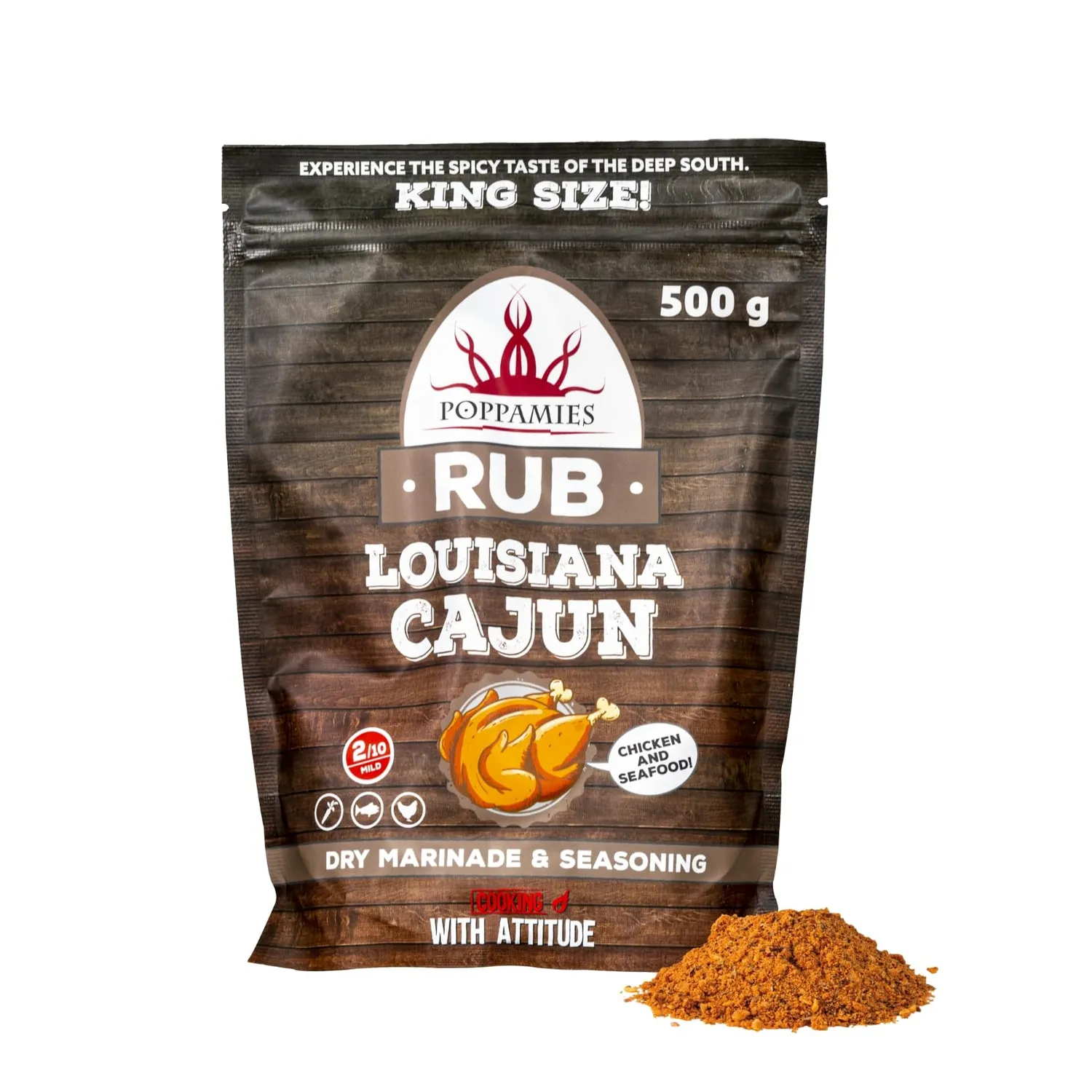 Poppamies Chimichurri BBQ rub spezie barbecue 220 g