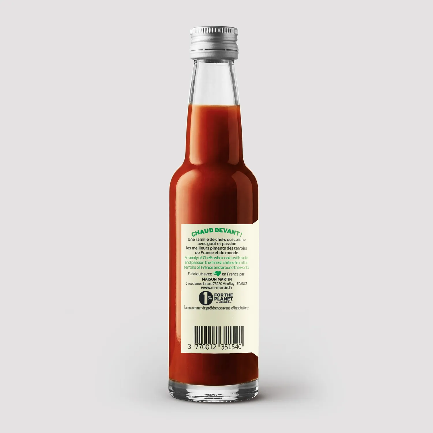 Maison Martin L'Indienne salsa curry mango forza 5/12