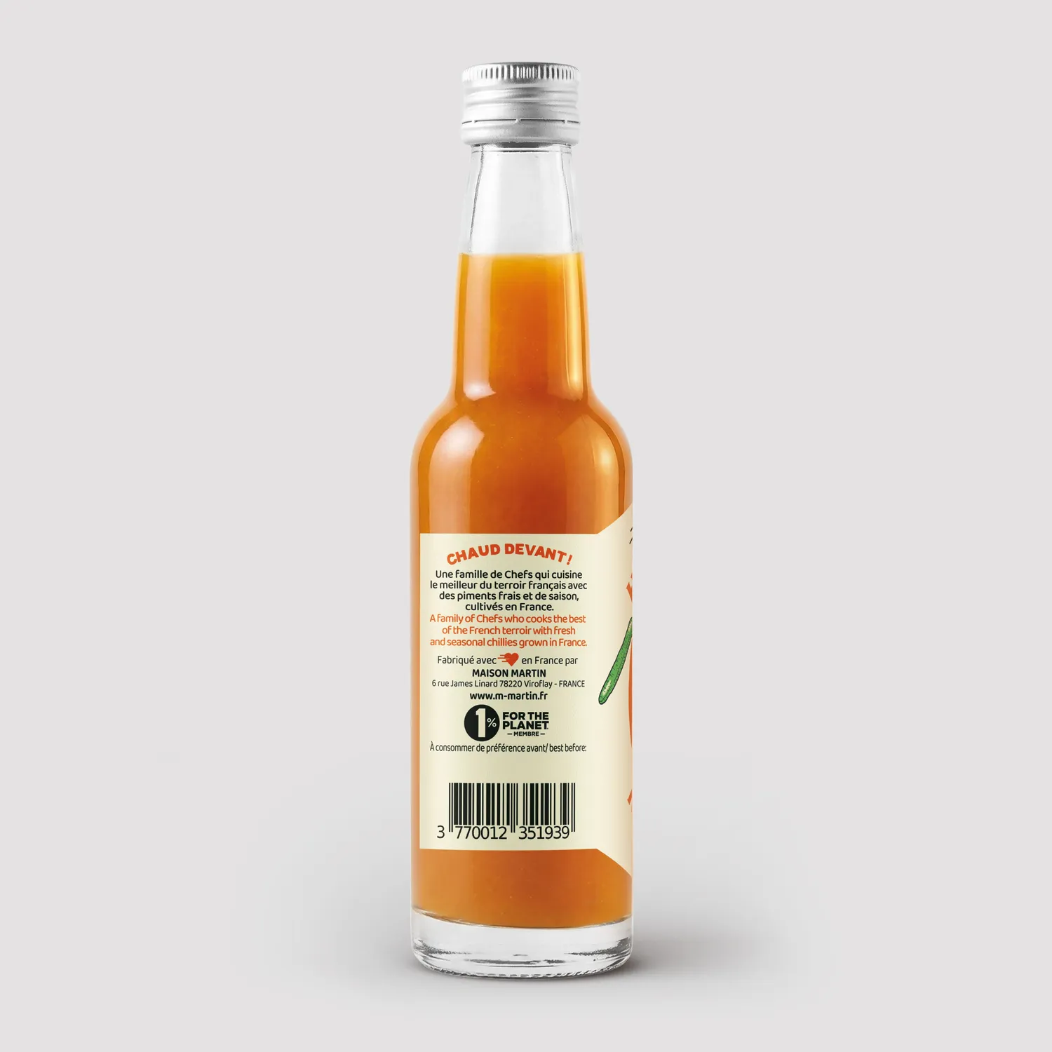 Maison Martin Naga Mango salsa piccante mango forza 6/12