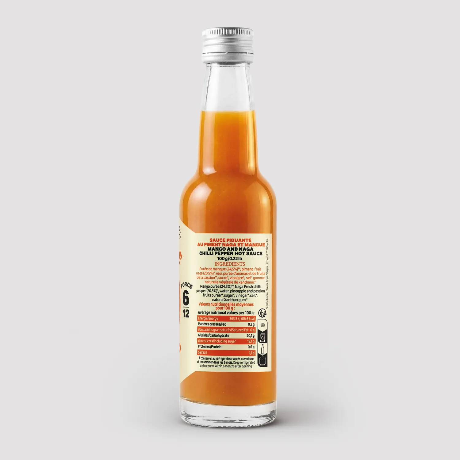 Maison Martin Naga Mango salsa piccante mango forza 6/12