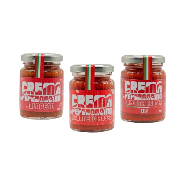 Mr PIC Tris Profondo Rosso kit creme peperoncino 3 vasetti