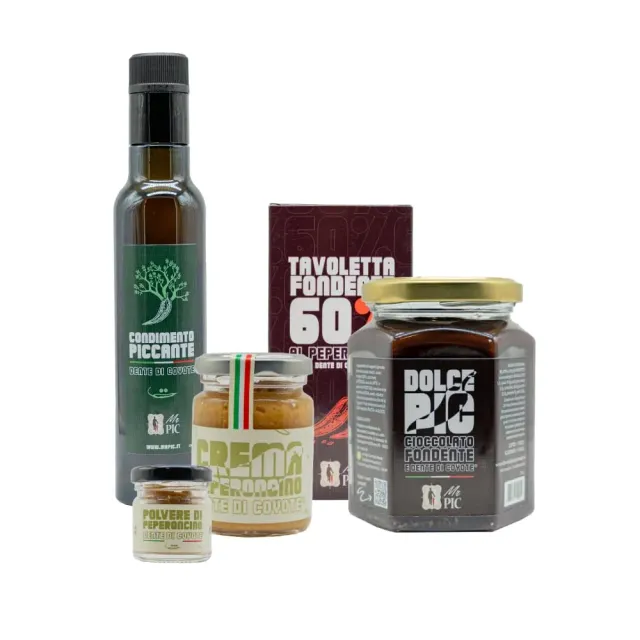Mr PIC Dente di Coyote Kit peperoncino forte 5 pezzi