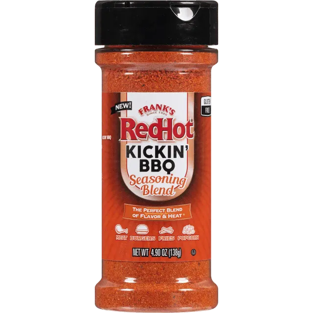 Frank's RedHot Kickin BBQ mix spezie barbecue 139 g affumicato